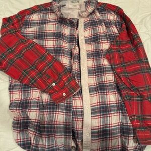 American Eagle Outfitters Multicolor Plaid Shirt